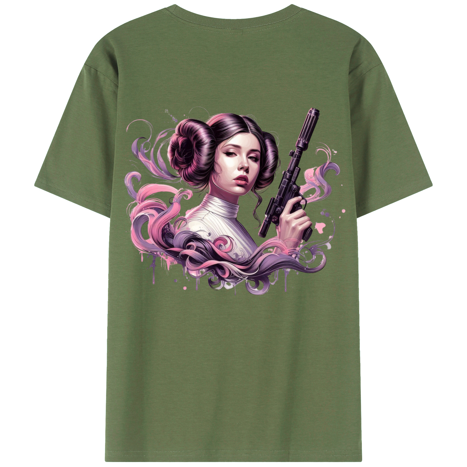 （画像用） スター・ウォーズ Star Wars 綿100％ メンズ半袖Tシャツ（バックプリント） 通気性